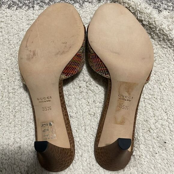 NWOB- Gucci - Horsebit Heels- 35.5 - Picture 10 of 11